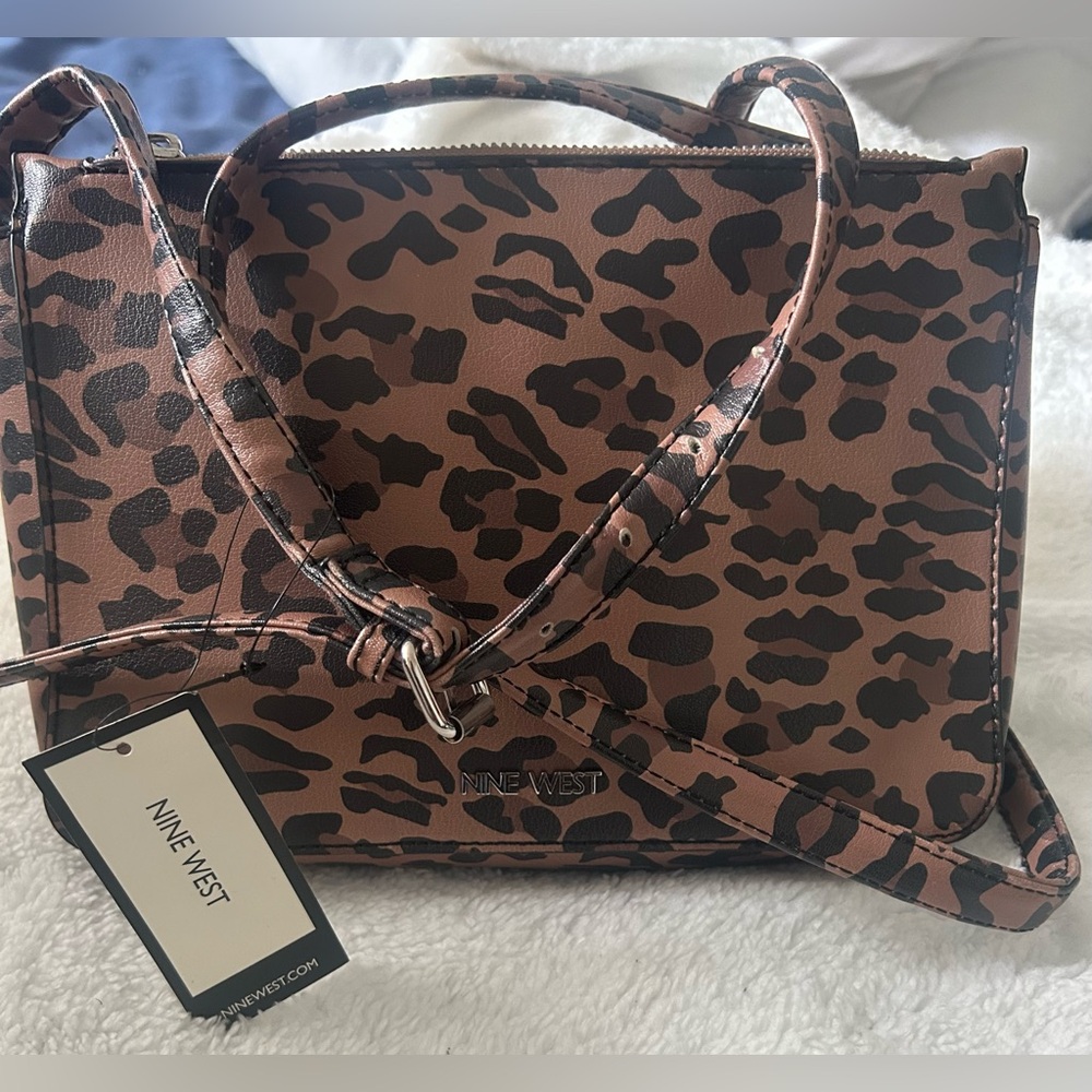 Nine West Animal Print Crossbody Bag